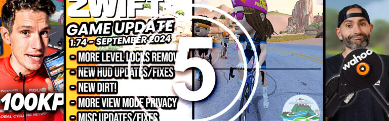 Top 5 Zwift Videos: Zwift v1.74, Zwift World Series, Zwift Cog, and 9 Tips