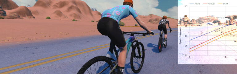 Using Bike Choice To Alter Your Zwift Group Ride Efforts: Road vs Gravel vs MTB