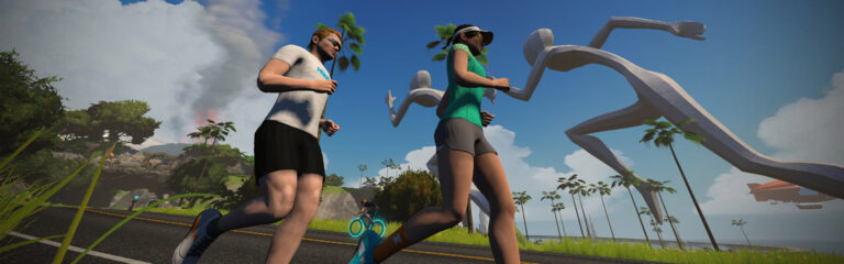 Using the QZ App with Zwift Running