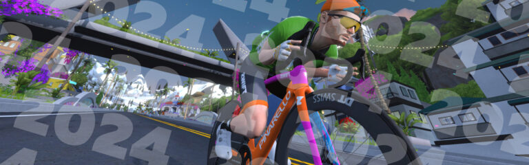Zwift Year in Review 2024