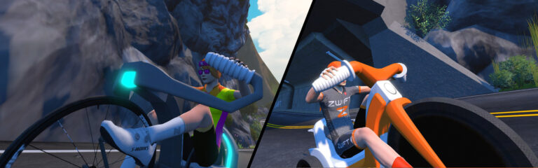 Speed Testing Zwift’s Big Wheels