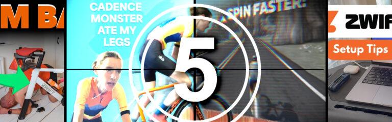 Top 5 Zwift Videos: Cadence on Zwift, Zwift RIDE, and Virtual Everesting