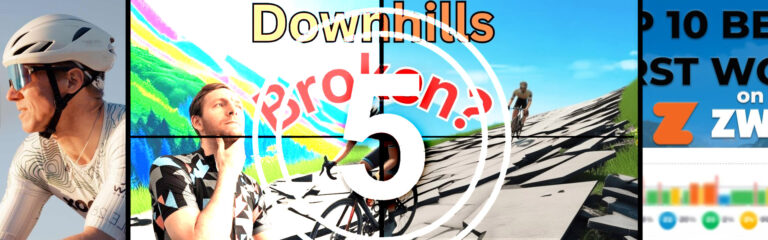 Top 5 Zwift Videos: Broken Downhills, Zwift Workouts, and Cycling Coaches