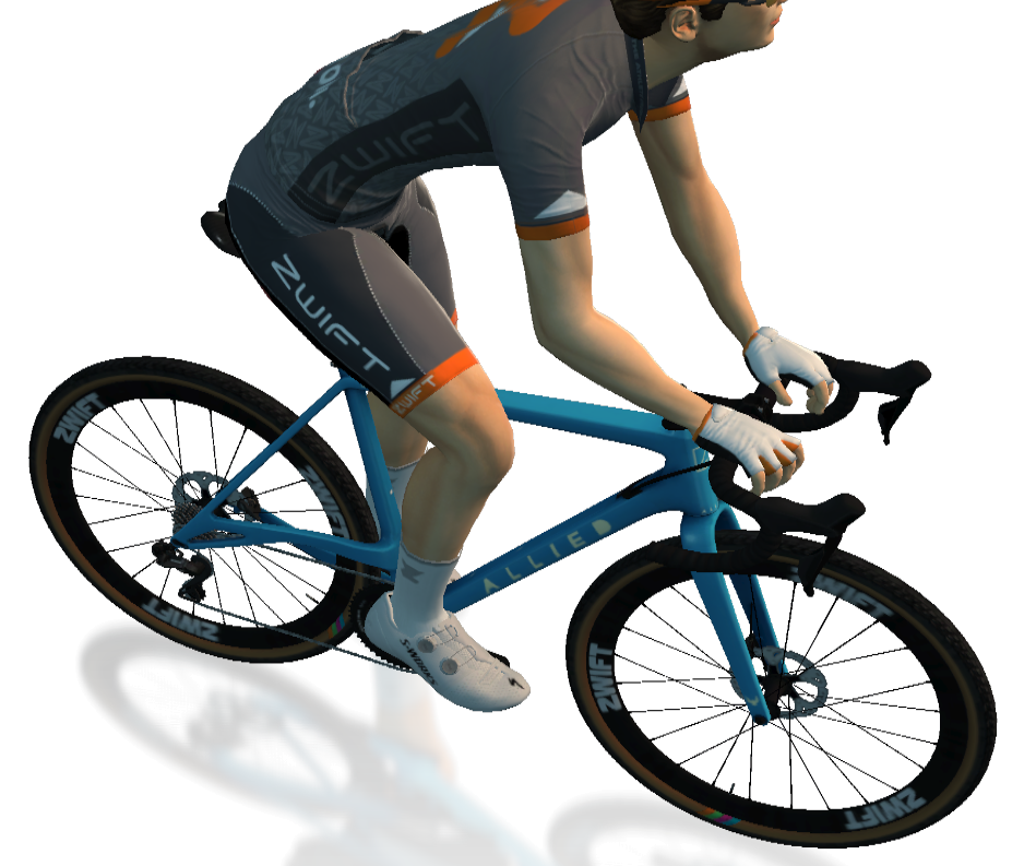 Allied Able 2022 Gravel Bike Frame Details In-Game Shot