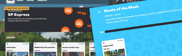 Bonus XP! Route of the Week and XP Express Continues for June