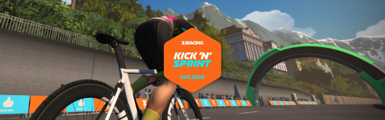 “Kick ‘N’ Sprint” ZRacing Series Details (August 2025)