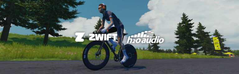 H20 Audio + Zwift Release Collab Headphones