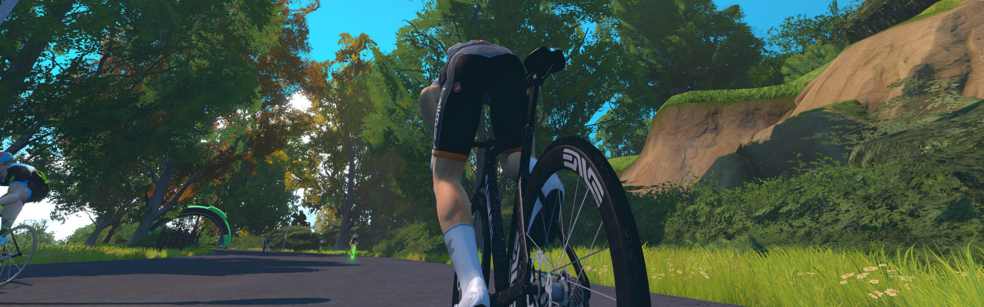 Center Sprint Reverse (New York) Zwift Segment Details Header Image