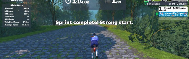 Zwift Camp: Build – Stage 2 Walkthrough