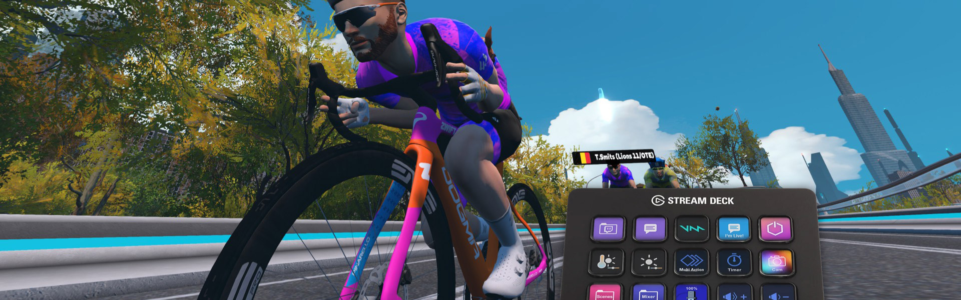 Pedaling, Clicking, and the Search for a Better Way: Stream Deck as a Zwift Accessory