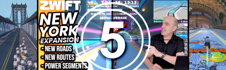 Top 5 Zwift Videos: Fresh Roads in New York