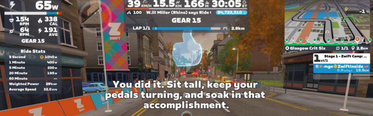 Zwift Camp: Build – Stage 1 Walkthrough