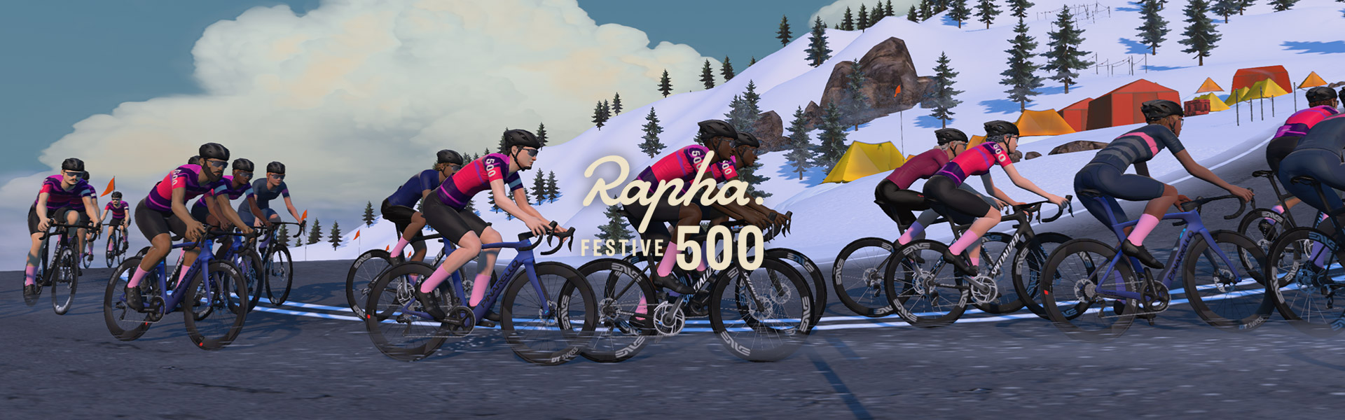 All About the 2025 Rapha Festive 500 on Zwift