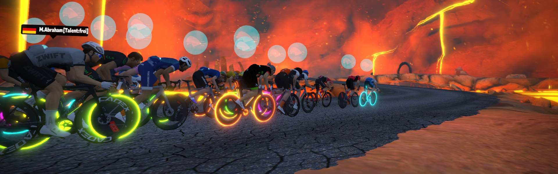 Volcano Circuit CCW (Watopia) Zwift Segment Details Header Image