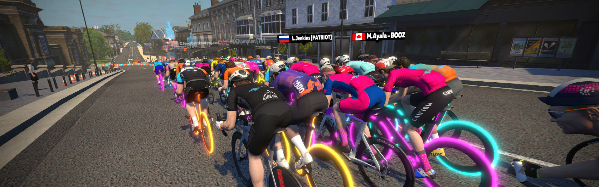 UCI Worlds Reverse (Yorkshire) Zwift Segment Details Header Image