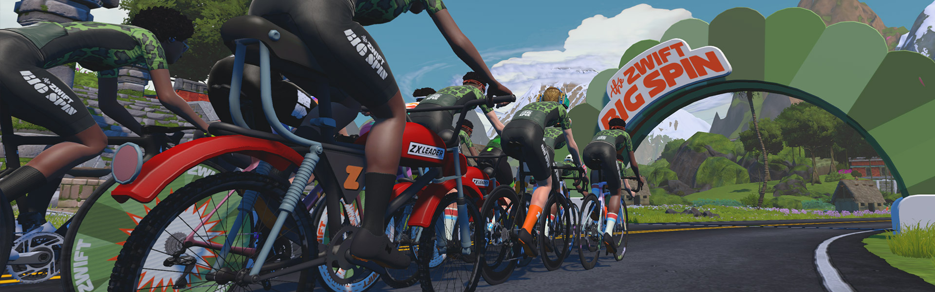 The Zwift Big Spin: Adventure is Calling