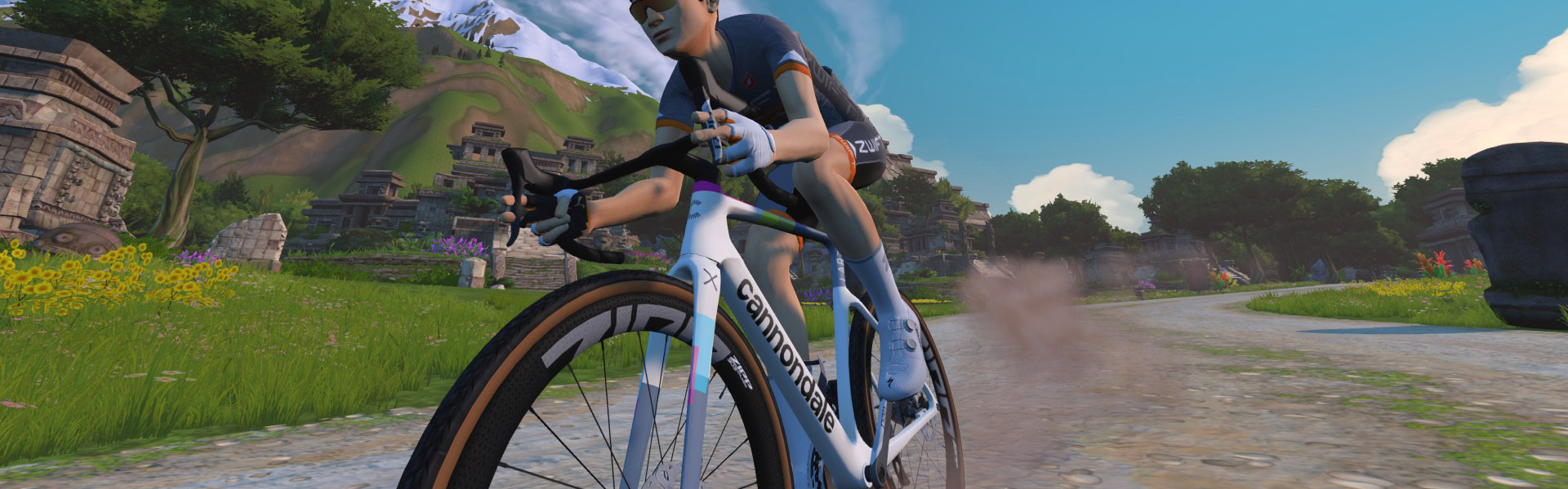 All About the New Cannondale SuperX LAB71 Gravel Frame on Zwift