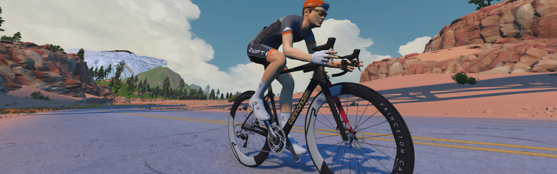 All About the New Princeton Carbonworks Wake 6560 White Wheels in Zwift