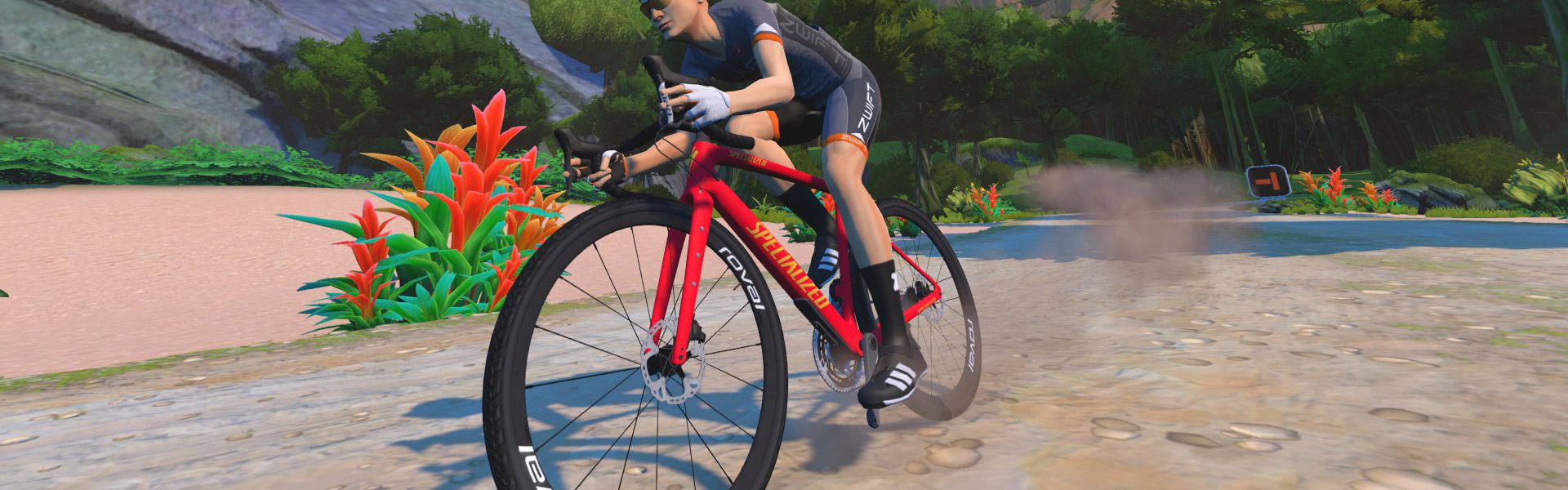 All About the New Roval Terra Aero CLX Gravel Wheels in Zwift