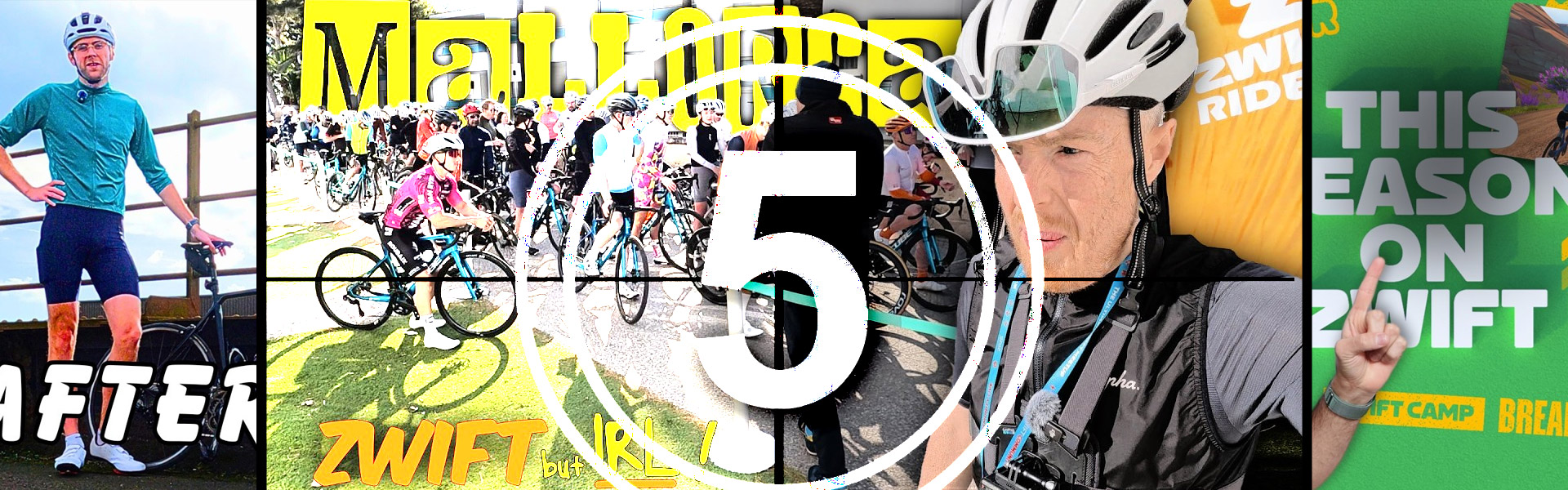 Top 5 Zwift Videos: Zwift in Mallorca, This Season on Zwift, and Tough Races