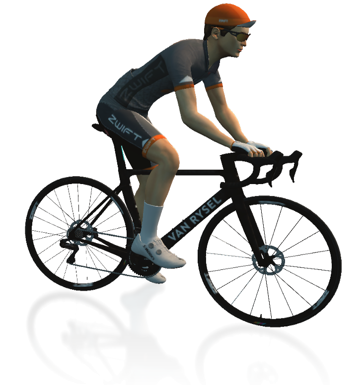 Van Rysel RCR Pro Road Bike Frame Details In-Game Shot