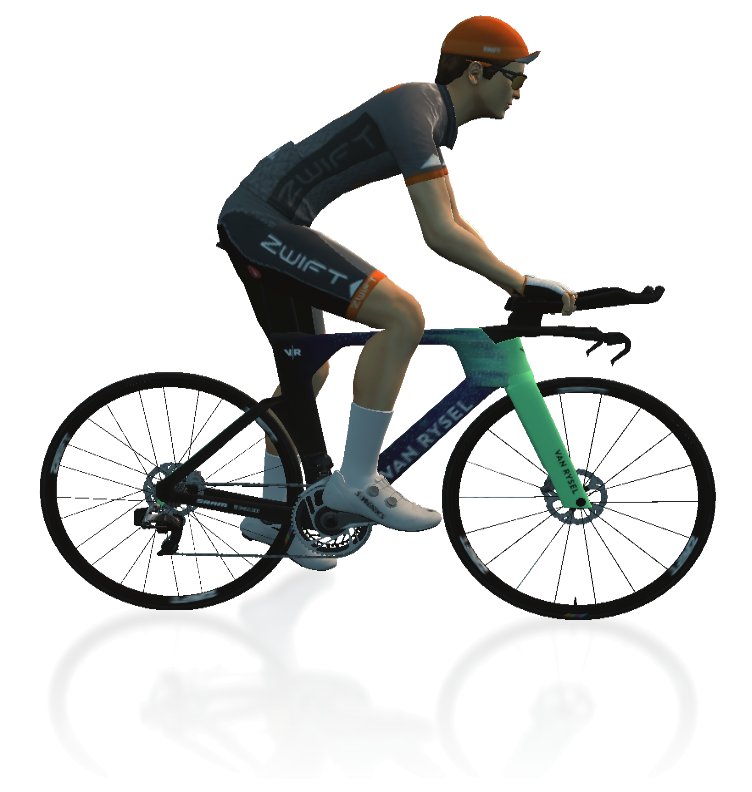 Van Rysel RCR-X TT Bike Frame Details In-Game Shot