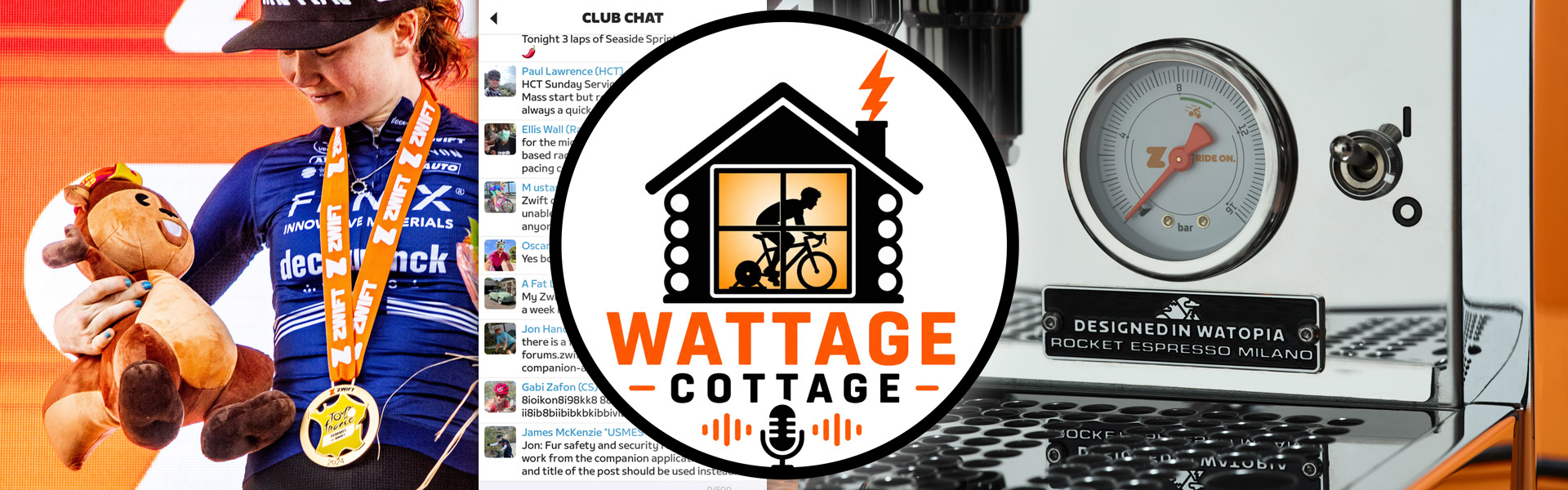 Wattage Cottage Episode 3: Making Zwift Racing Great Again, Club Upgrades, Rocket Espresso, and a Junior Development Team Launch