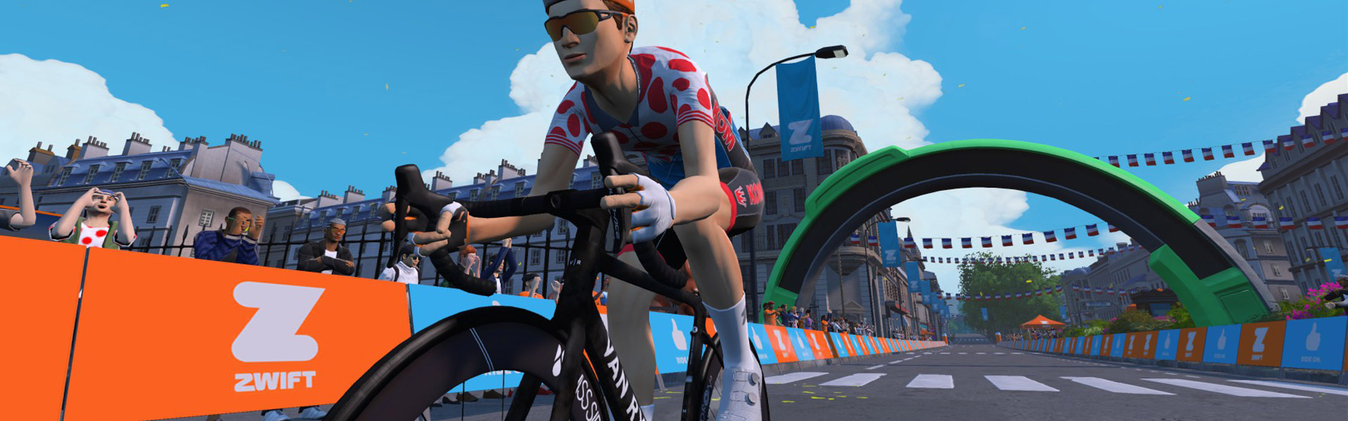 Tchou Tchou Sprint (Paris) Zwift Segment Details Header Image