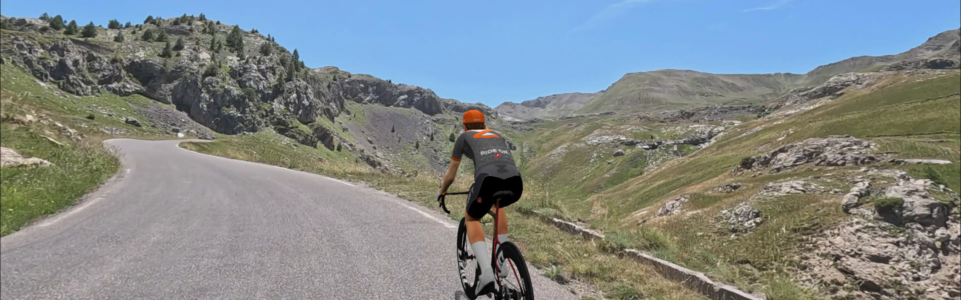 Cime de la Bonette (France) Zwift Video Route Details Header Image