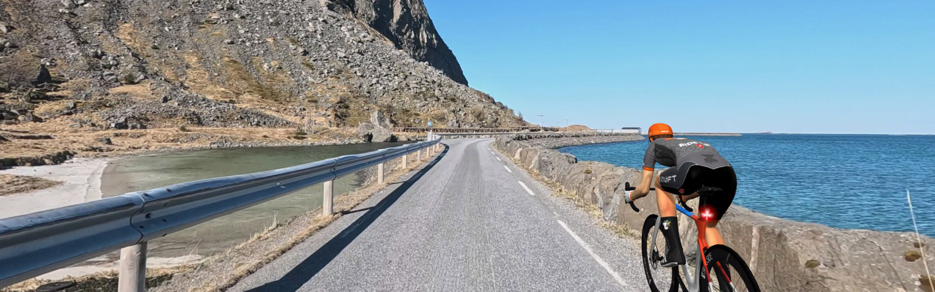 Eggum Coastal (Lofoten Islands) Zwift Video Route Details Header Image