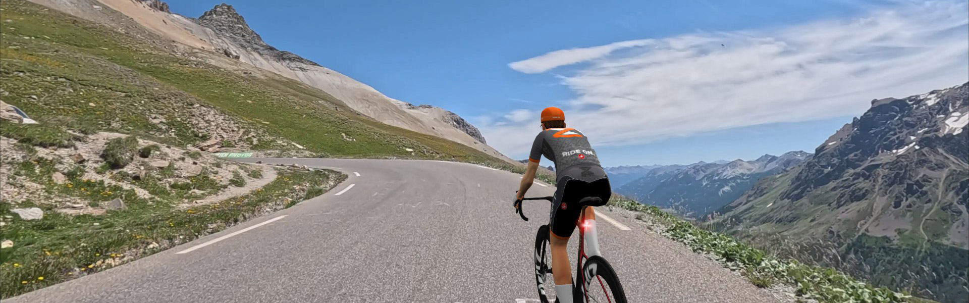 Col du Galibier, Lautaret (France) Zwift Video Route Details Header Image